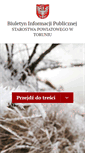 Mobile Screenshot of bip.powiattorunski.pl